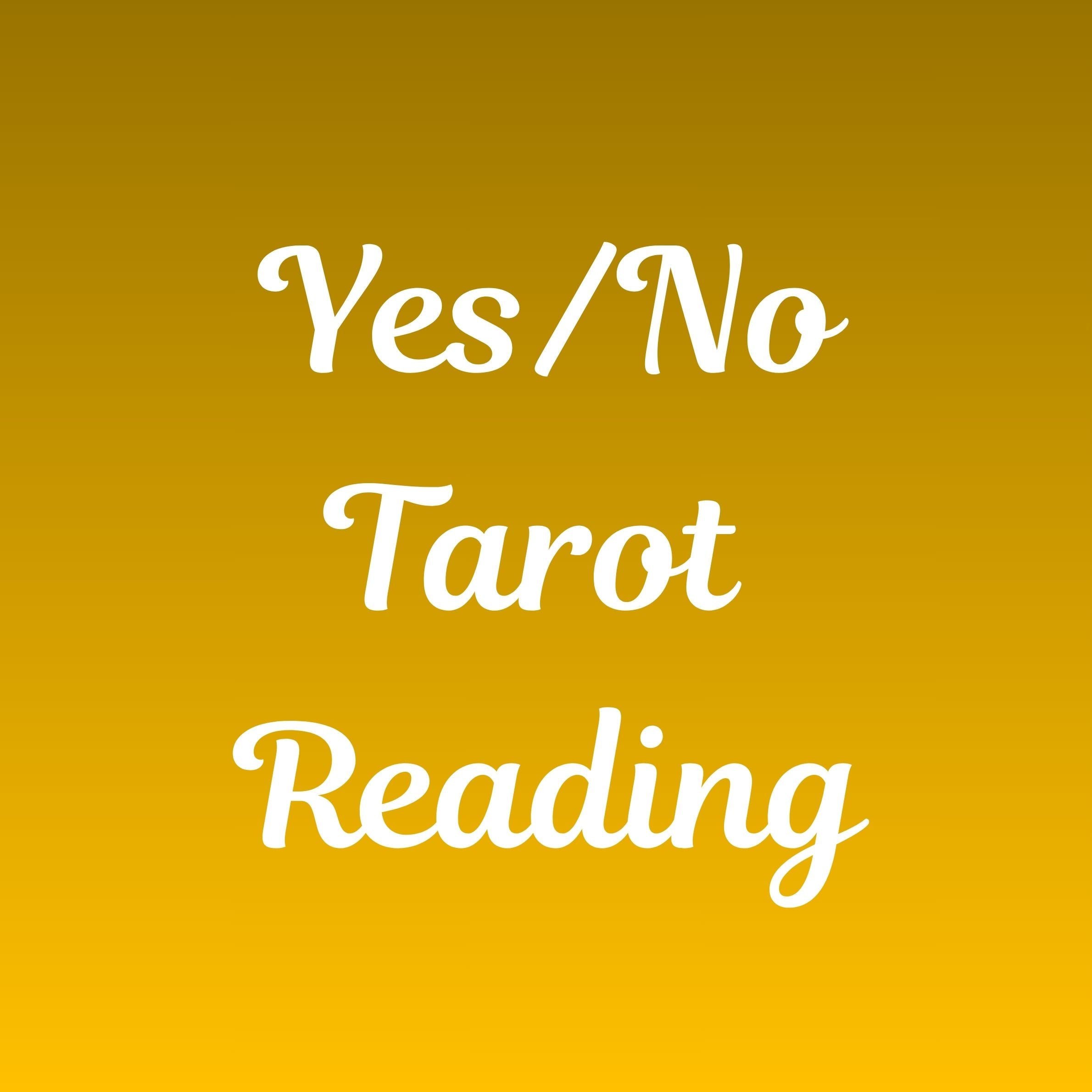 Yes/No Tarot Reading